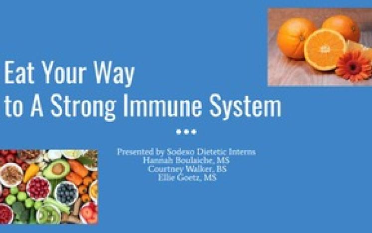 photo of food for strong immune system